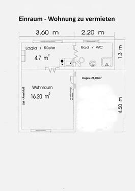 Foto - 1-Wohnung in zentraler, ruhiger Lage