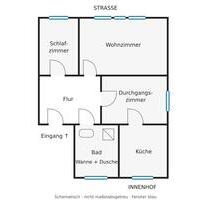 Schöne große Wohnung 2,5 Zimmer im Östlichen - Braunschweig Östliches Ringgebiet