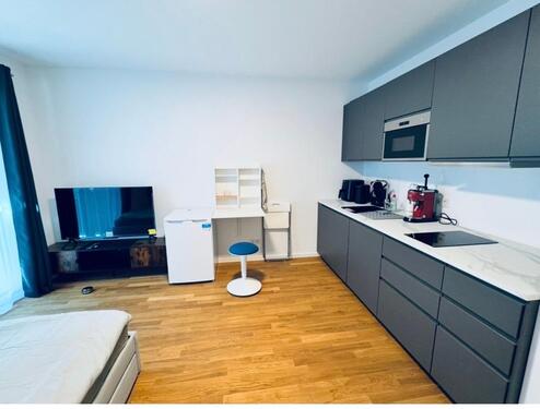 Foto - Modernes 1-Zi-Apartment in Berlin Wedding – Ideal für Paare - gehobene Möblierung (Neubau)