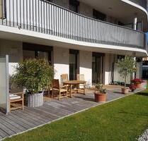 Stilvolle 2-Zimmer EG Wohnung mit Einbauküche, Terrasse, Garten - Bad Tölz