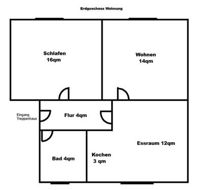 Foto - Schöne 2,5-Zimmer-Wohnung in ruhiger Lage zu vermieten