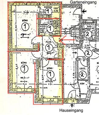 Foto - 3-Zi.-Wohnung (Gewerbe) in Hamburg-Hamm-Süd