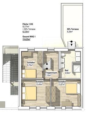 Foto - 4 Zimmer Maisonettenwohnung in Frankfurt am Main