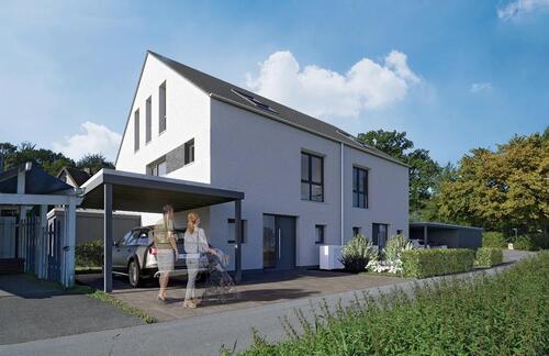 Foto - Erstbezug nach Neubau I Energetisch neutral I Doppelhaushälfte in Spenge