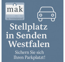 PKW-Wohnwagen-Stellplatz in Senden (Westfalen) – ab sofort frei