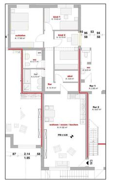 Foto - 7 Zimmer Etagenwohnung zur Miete in Erbach