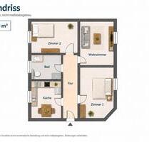 KapitalanlageEigennutzung: 3-Zi.-EG-Wohnung in Bremen-Walle 60m²