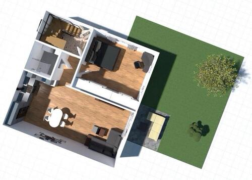 Foto - Donzdorf - Moderne 2-Zimmer-Wohnung mit Garten, Terrasse, Garage