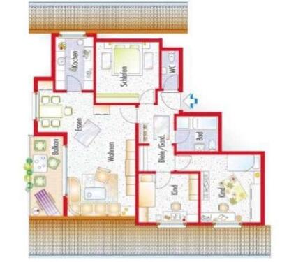 Foto - 4,5 Zimmer Dachgeschosswohnung, 90qm, Filderstadt Sielmingen