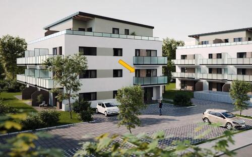 Foto - Neue 2- Zimmerwohnung 1. OG (Kfw 40 NH)