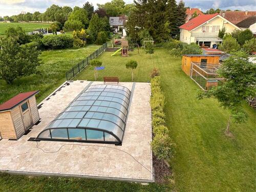 Foto - Einfamilienhaus mit Baugrundstück und großem Garten