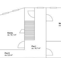 Single Wohnung 3Zimmer, Küche Bad - Bad Steben