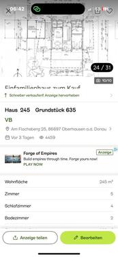 Foto - 8 Zimmer Einfamilienhaus zum Kaufen in Oberhausen