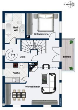 Foto - Einfamilienhaus in Waldems zur Miete