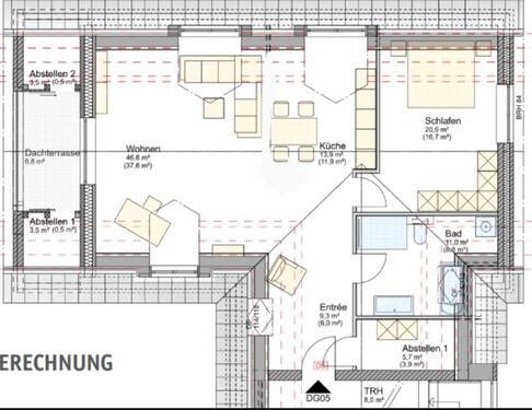 Foto - Dachgeschoßwohnung in Wedemark zur Miete