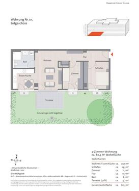 Foto - 3-Zimmer-Wohnung - zentral in Frankfurt Nähe Skyline Plaza