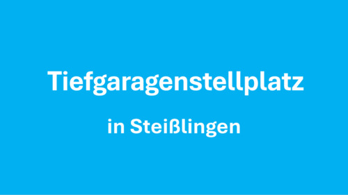 Foto - Tiefgaragenstellplatz in Steißlingen