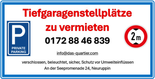Foto - Stellplatz, Tiefgarage, Parkplatz mieten