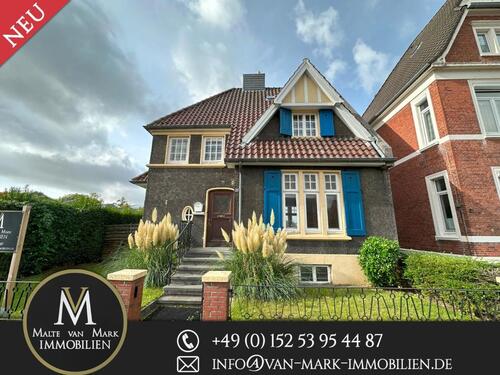 Foto - Schöne Villa von 1911 mit 5 Zimmern, Garten, Optional Kanallage , Garage