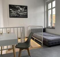 # Frisch renoviertes Design-Apartment – voll möbliert, 2 Bäder & Garten inkl. WLAN in zentraler Lage - Aschersleben