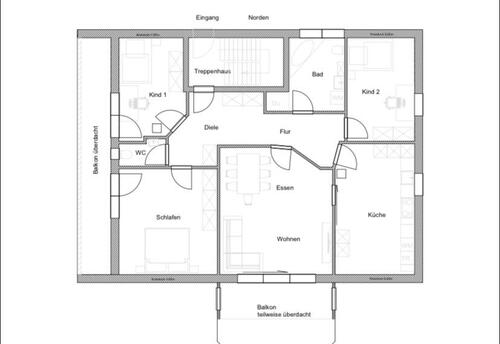 Foto - Wohnung in Feldheim zu vermieten