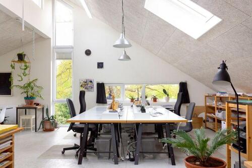 Foto - Schreibtischplatz in kreativer Büro-und Ateliergemeinschaft Lurup