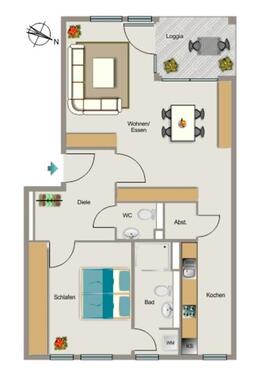 Foto - 2.5 Zimmer Etagenwohnung zur Miete in Essen