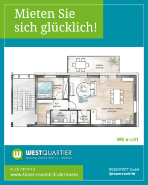 Foto - Etagenwohnung zur Miete in Kitzingen