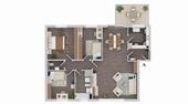 Foto - Eine 4,5 Zimmer Wohnung mit 104m2