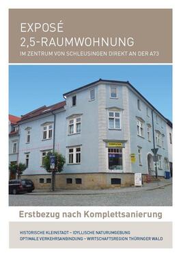 Foto - 2,5-Raumwohnung im Zentrum von Schleusingen