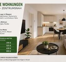 4 Kleine Wohnungen in Meppen – Zentrumsnah | All-Inclusive Mie - Neubörger