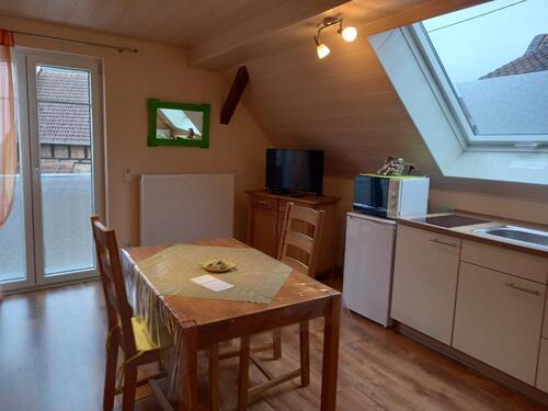 Foto - 1 Zimmer Dachgeschoßwohnung zur Miete in Merxheim