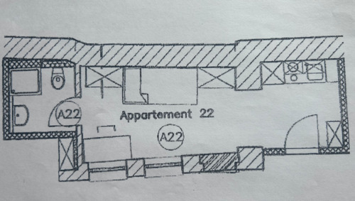 Foto - 1 Zimmer Etagenwohnung zur Miete in Amberg