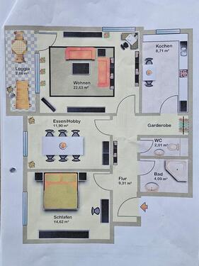 Foto - 3 Zimmer ETW in begehrter Fuldaer Randgemeinde