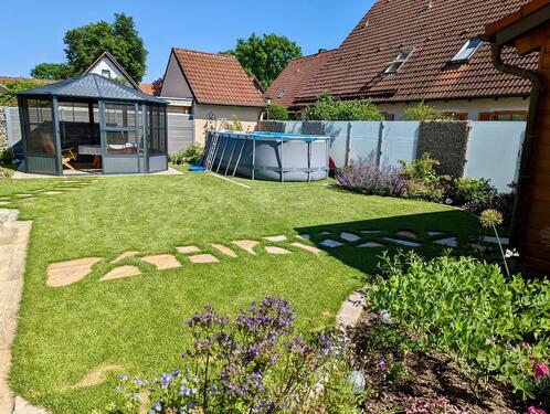 Foto - Provi freie Doppelhaushälfte mit schönem Garten