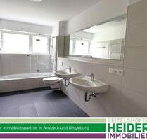 Erstbezug: 2 Zi. EG-Wohnung mit Terrasse, im südlichen Stadtgebiet - Ansbach