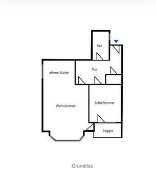 Foto - 2 Zimmer Etagenwohnung zur Miete in Oldenburg