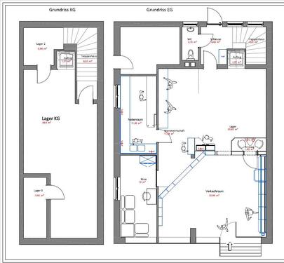 Foto - Gewerbefläche 167 qm - teilbar ab 103 qm Einzelhandel Büro Praxis