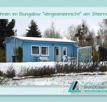 Uckermark - Wohnen im Bungalow - Vergissmeinnicht - direkt am Stiernsee! - Templin