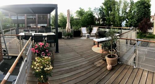 Foto - Traumhafte 3-Zimmer-Altbauwohnung mit großer Dachterrasse