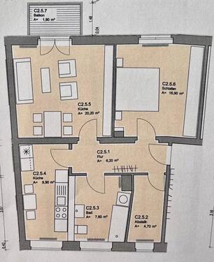 Foto - 2 Zimmer Etagenwohnung zur Miete in Dresden