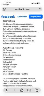 Foto - 3.5 Zimmer Erdgeschoßwohnung zum Kaufen in Neuenbürg