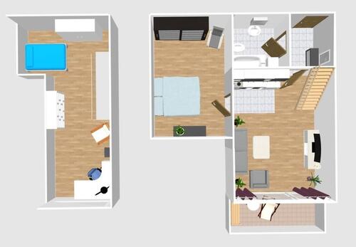 Foto - 3 Zimmer Maisonettenwohnung in Bördeland