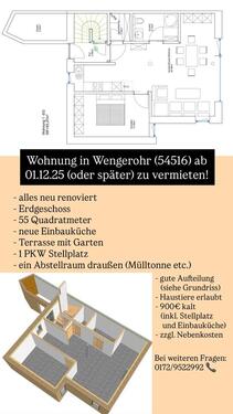 Foto - Wohnung Wengerohr - 900,00 EUR Kaltmiete,