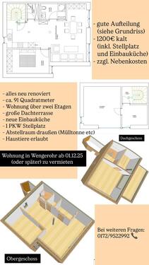 Foto - Wohnung Wengerohr - 1.200,00 EUR Kaltmiete,