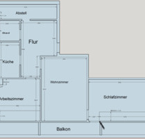 HA-Boelerheide, 3.OG, 75qm, 3Zi, KÜ, Bad, Balkon - Hagen Hagen-Nord