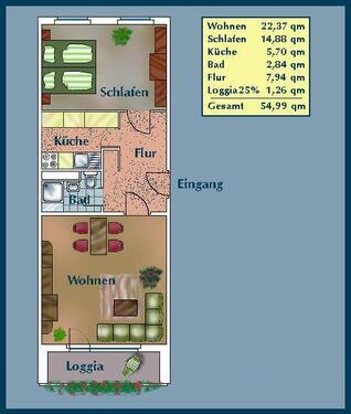 Foto - Etagenwohnung zur Miete in Dresden