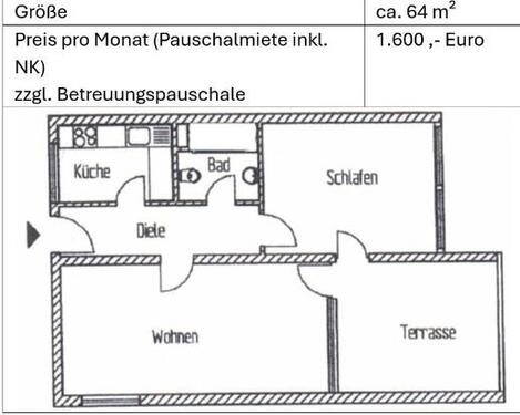 Foto - Etagenwohnung in Bad Pyrmont zur Miete