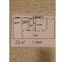 72 m-Quadrat,1.Stock Wohnung zu vermieten! - Halle (Saale) Am Wasserturm/Thaerviertel
