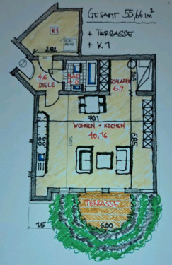 Foto - 1.5 Zimmer Etagenwohnung zur Miete in Mülheim an der Ruhr